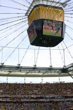 Commerzbank Arena i Frankfurt, Jumbotron, Stadion