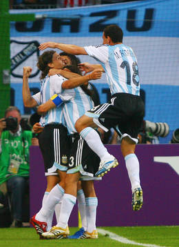 Hernan Crespo, Argentina (Jubel)