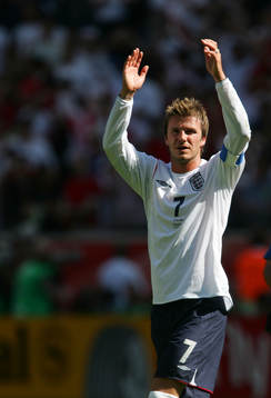 David Beckham,  England