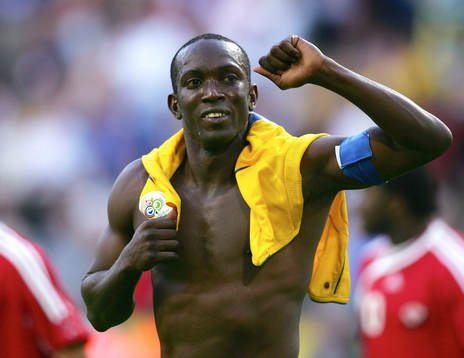 Dwight Yorke, Trinidad (Jubel)