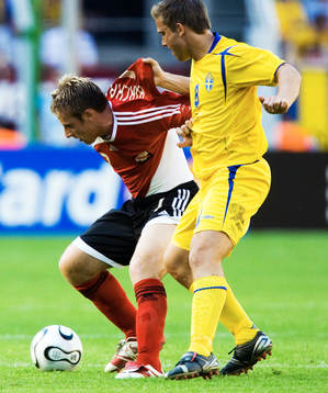 Anders Svensson, Sverige försöker dra tröjan av