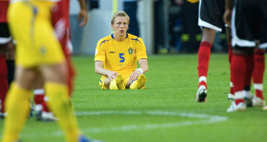 Erik Edman, Sverige satt länge kvar i gräset