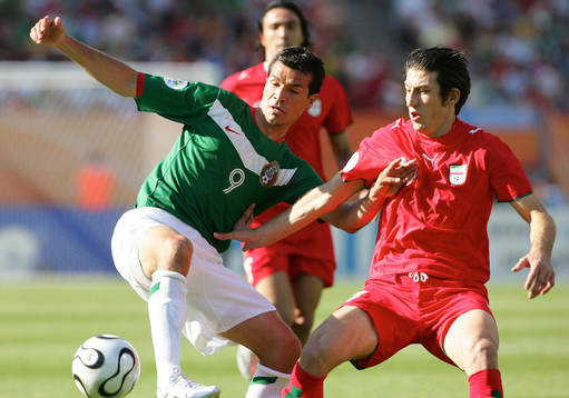 Jared Borgetti, Mexico och Andranik Teymourian, Iran