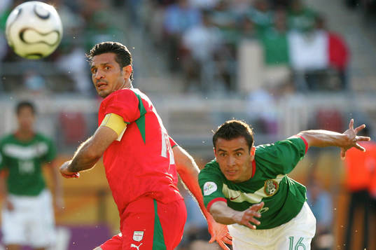 Mario Mendez, Mexico och Ali Daei, Iran