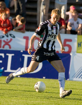 Fotboll. Superettan. Landskrona - Sundsvall. Johnny