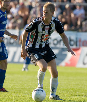 Fotboll. Superettan. Landskrona - Sundsvall. Jonas Lind