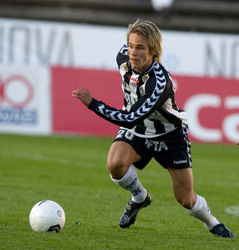 Fotboll. Superettan. Landskrona - Sundsvall. Robin Wikman
