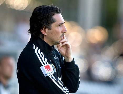 Fotboll. Superettan. Landskrona - Sundsvall. David Wilson,