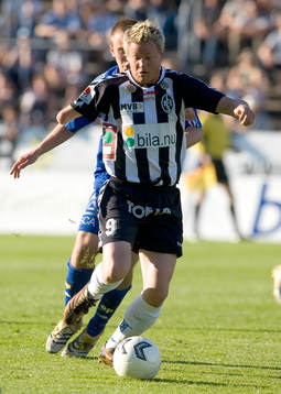 Fotboll. Superettan. Landskrona - Sundsvall. Håkan
