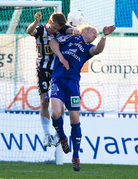Fotboll, Superettan, Landskrona - Sundsvall. Karl