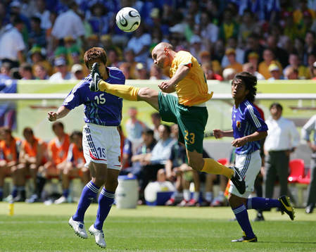 Takashi Fukunishi, Japan och Marco Bresciano, Australien