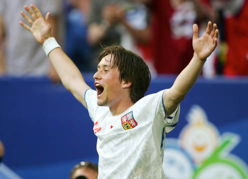 Tomas Rosicky, Tjeckien (Jubel)