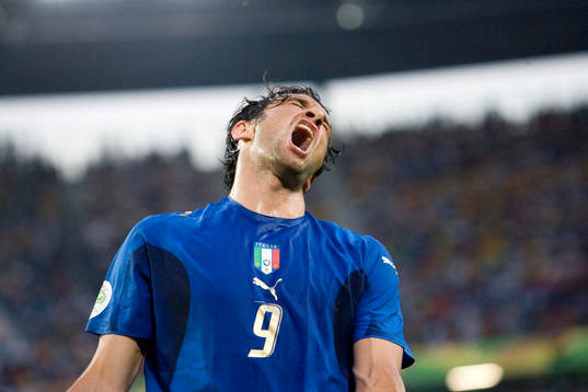 Luca Toni, Italien
