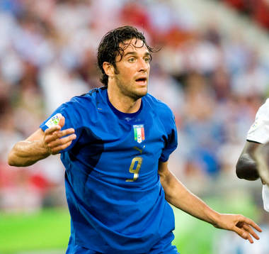 Luca Toni, Italien
