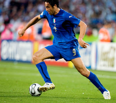 Luca Toni, Italien