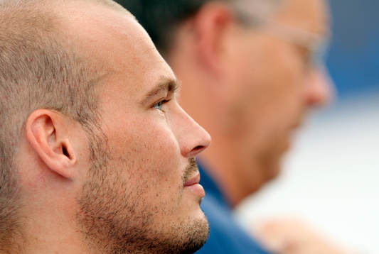 Träning på Werder Bremen Amaturestadio. Fredrik Ljungberg
