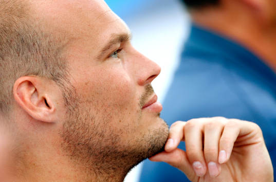 Fredrik Ljungberg på dagens presskonferens