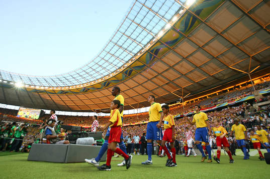 Brasilien, entré, inmarsch