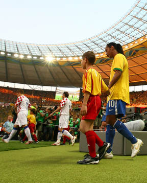Ronaldinho, Brasilien, entré