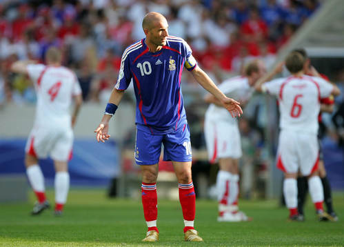 Zinedine Zidane, Frankrike
