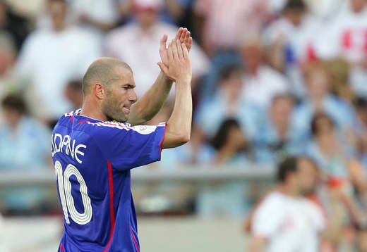 Zinedine Zidane, Frankrike