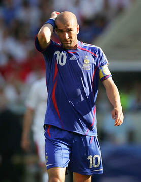 Zinedine Zidane, Frankrike