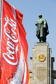 Staty, flagga, Coca Cola