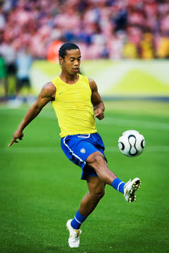 Ronaldinho, Brasilien, trixar med boll