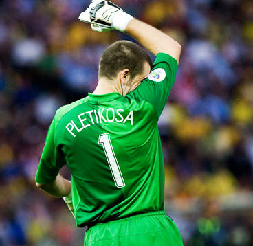 Stipe Pletikosa, målvakt, Kroatien