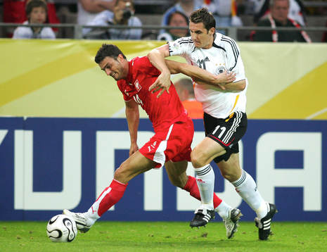 Michal Zewlakow och Miroslav Klose