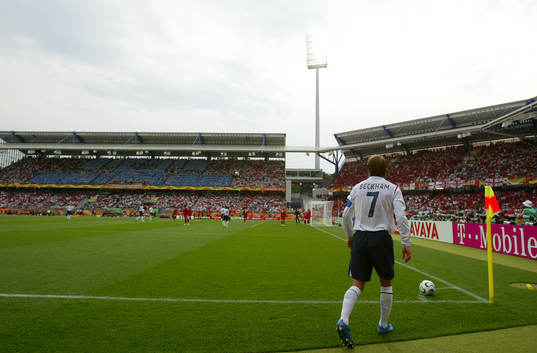 David Beckham, England (Hörna)