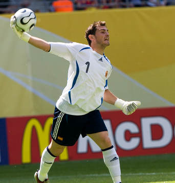 Iker Casillas, målvakt
