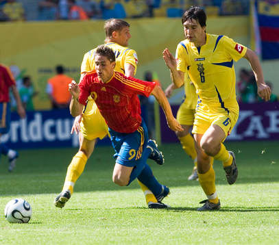 Fernando Torres, Spanien, fälls, faller