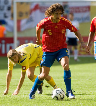 Carles Puyol, Spanien