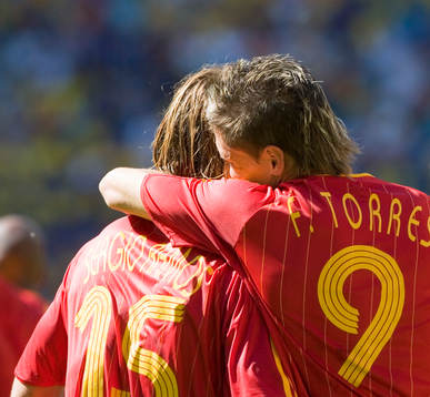Fernando Torres. Jubel, glädje