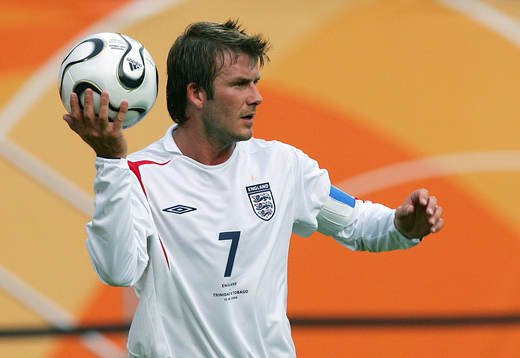David Beckham, England