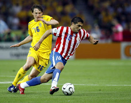 Roberto Acuna, Paraguay och Kim Källström, Sverige
