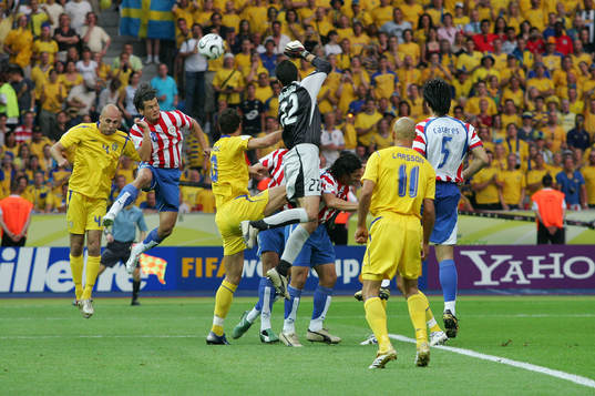 Fotboll, VM 2006, Sverige A - Paraguay