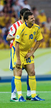 Skadad, Zlatan Ibrahimovic, Sverige tar sig för ljumsken