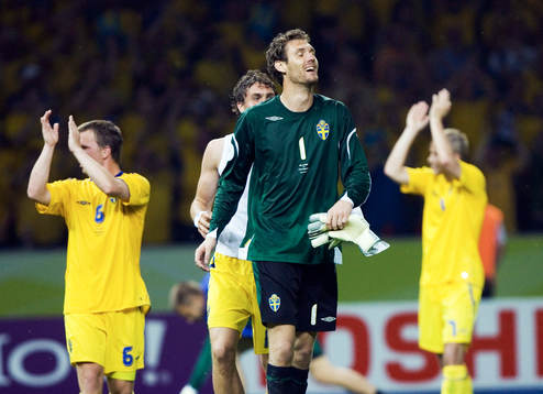 Andreas Isaksson, Sverige, målvakt