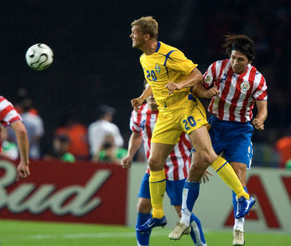 Marcus Allbäck och Jorge Nunez