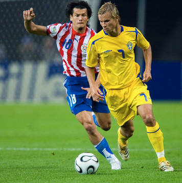 Niclas Alexandersson och Nelson Valdez
