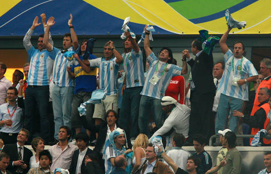 Diego Maradona, Argentina (jubel)