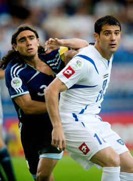 Juan Sorin, Argentina och Dejan Stankovic,