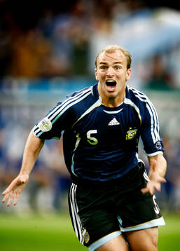Esteban Cambiasso, Argentina, jubel