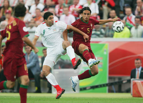 Vahid Hashemian, Iran och Fernando Meira, Portugal