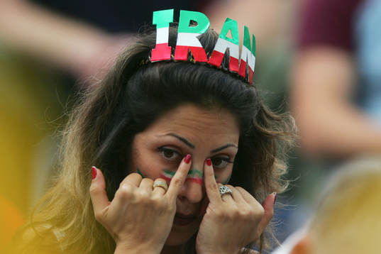 Fan, supporter, Iran, depp, tårar