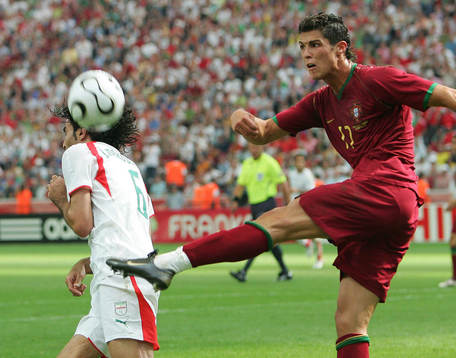 Javad Nekounam, Iran och Christiano Ronaldo, Portugal