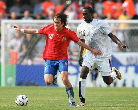 Tomas Rosicky, Tjeckien och Otto Addo, Ghana