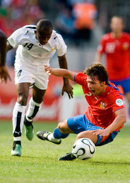 Zdenek Grygera, Tjeckien och Amoah, Ghana
